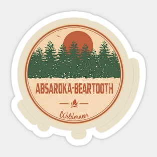 Highway absaroka Sticker